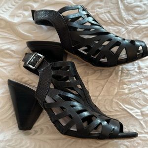 Vince Camuto caged heels